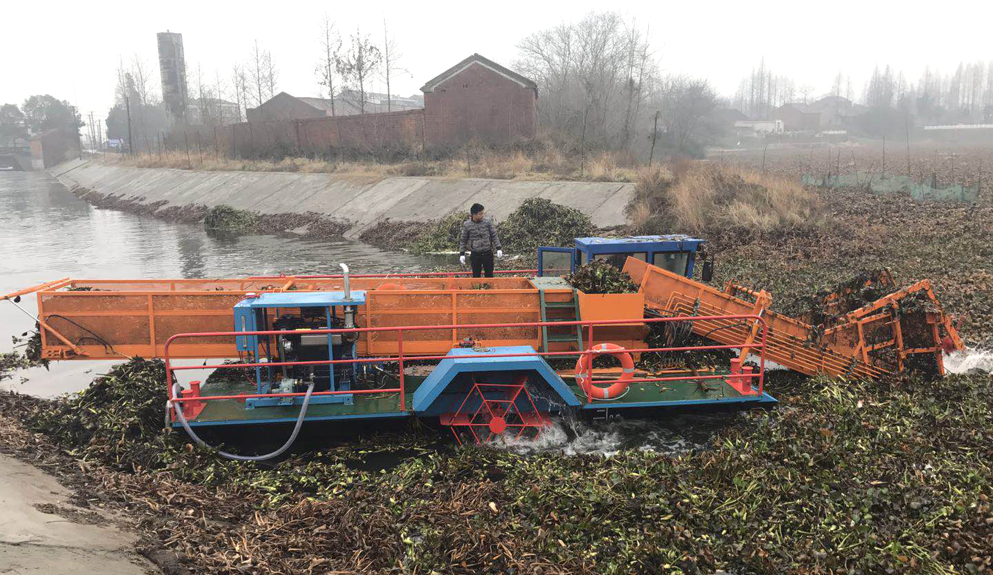 JULONG JLLJDL85垃圾打捞船 Water surface cleaning equipment