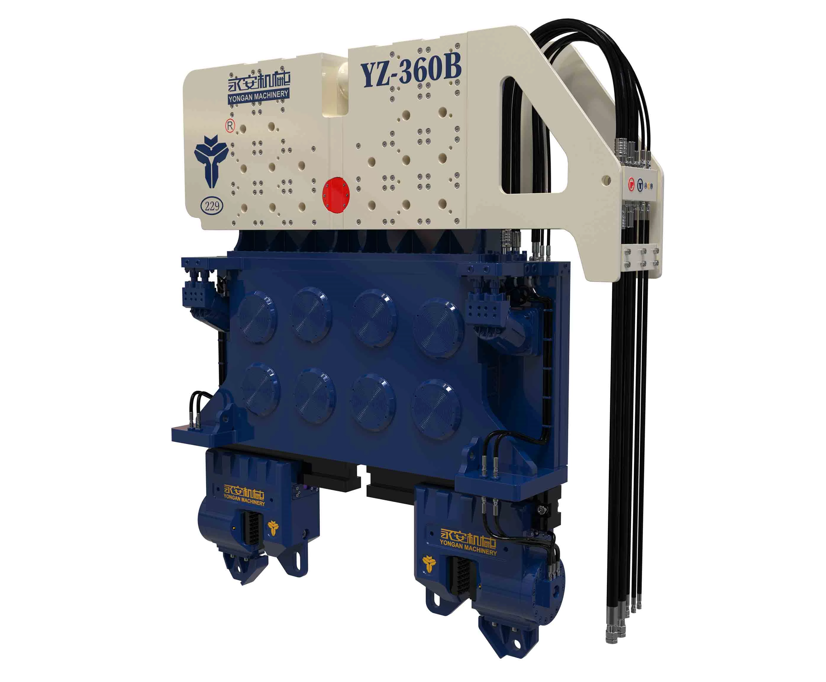 YONGAN YZ-360B Normal-frequency vibratory hammer