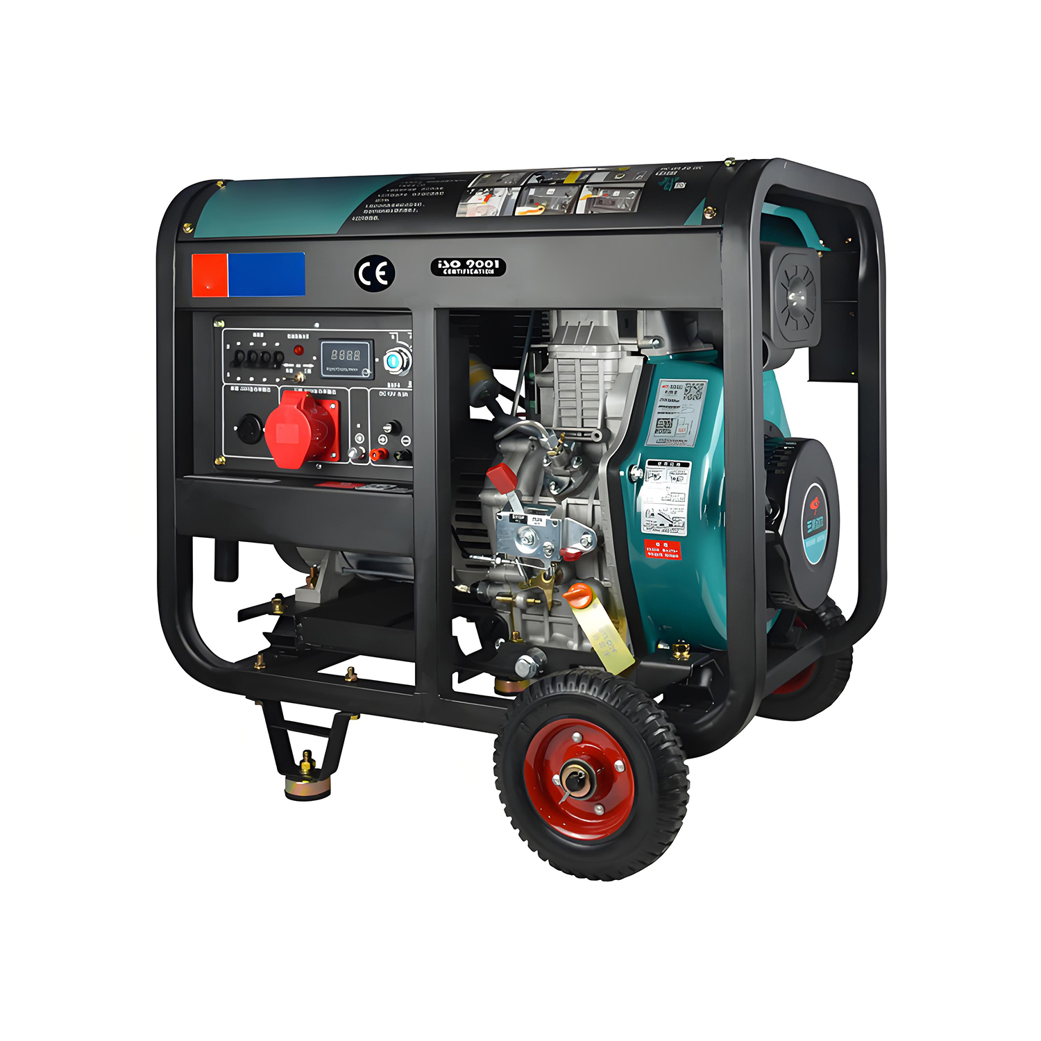 Limaotong GJA-6.6kW开架款发电机 Generator