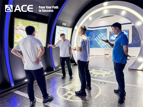 SINOMACH Group Executives Conduct Site Visit and Exchange at ACE Group Xuchang Manufacturing Base