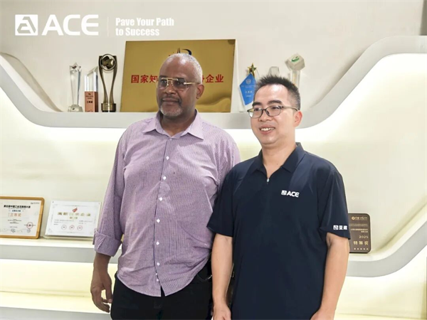 Cameroon Partners Visit ACE Group Factory in Hot July