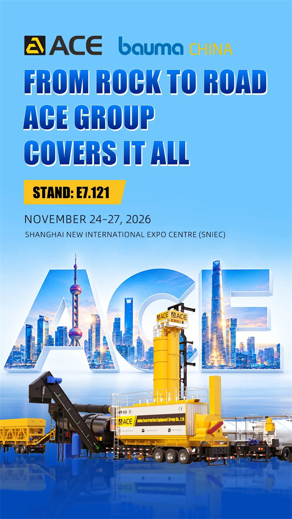 Trust the Build 丨 Meet ACE Group at bauma CHINA 2026